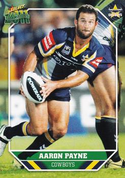 2011 NRL Champions #109 Aaron Payne Front